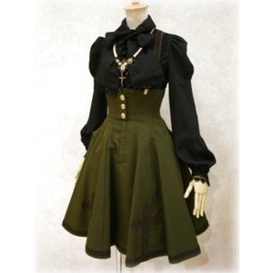 vegraptor:  this-is-my-tumblur-brah:  military Lolita  I’ve reblogged this before,