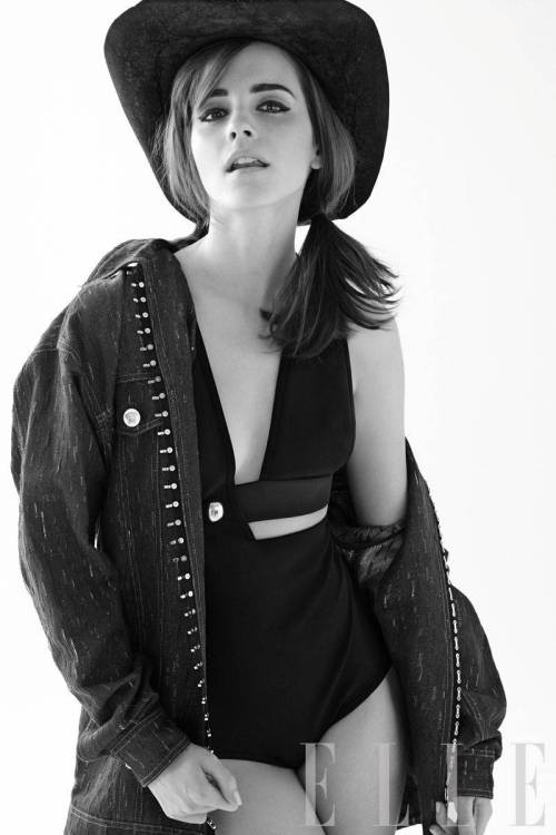XXX emmawatson:  Emma Watson in Elle Magazine photo