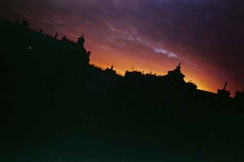 Before lockdown I used to shoot photos from my flat in Paris. Sometimes we even used to go on the ro