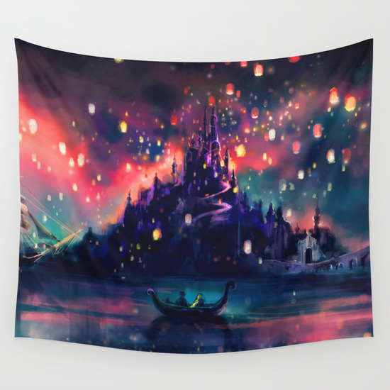 bestof-society6:  POPULAR WALL TAPESTRIES BY VARIOUS ARTISTS  The Great Wave off