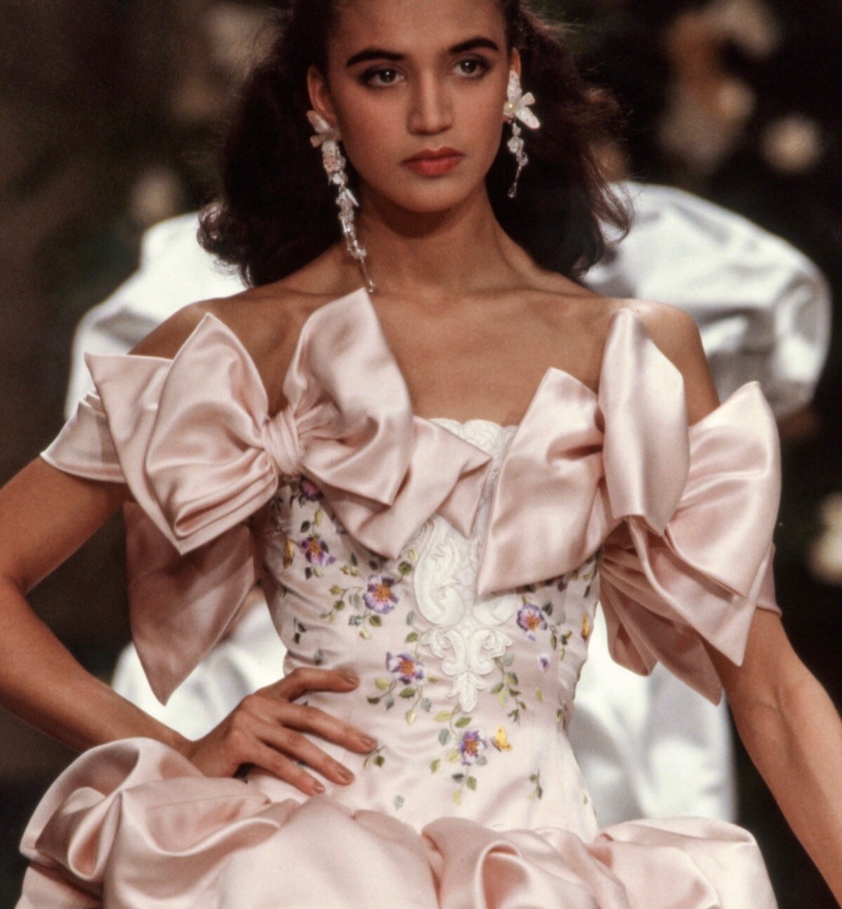 the original supermodels — Jean-Louis Scherrer - Fall 1992 Couture