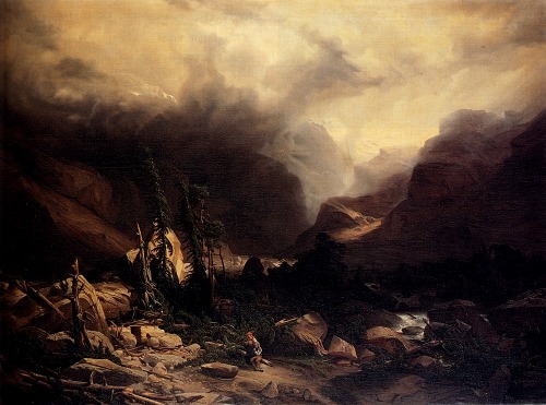 walpurgishalle:  Alexandre Calame (1810 – 1864) 