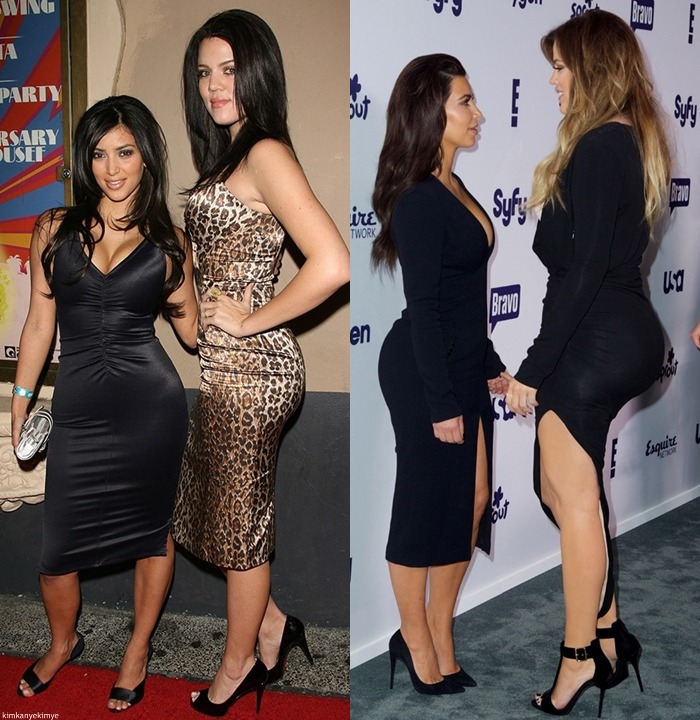 kimkanyekimye:  #TBT 2006 , 2014