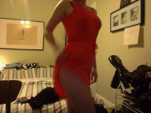petrapansneverland:  I love being short. I got this cute little dress from the kids section at old navy. In love with this shit 