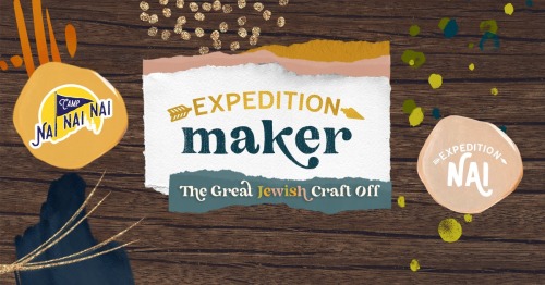 I am pretty stoked to be a contestant on Expedition Maker - The Great Jewish Craft Off, a Jewish art