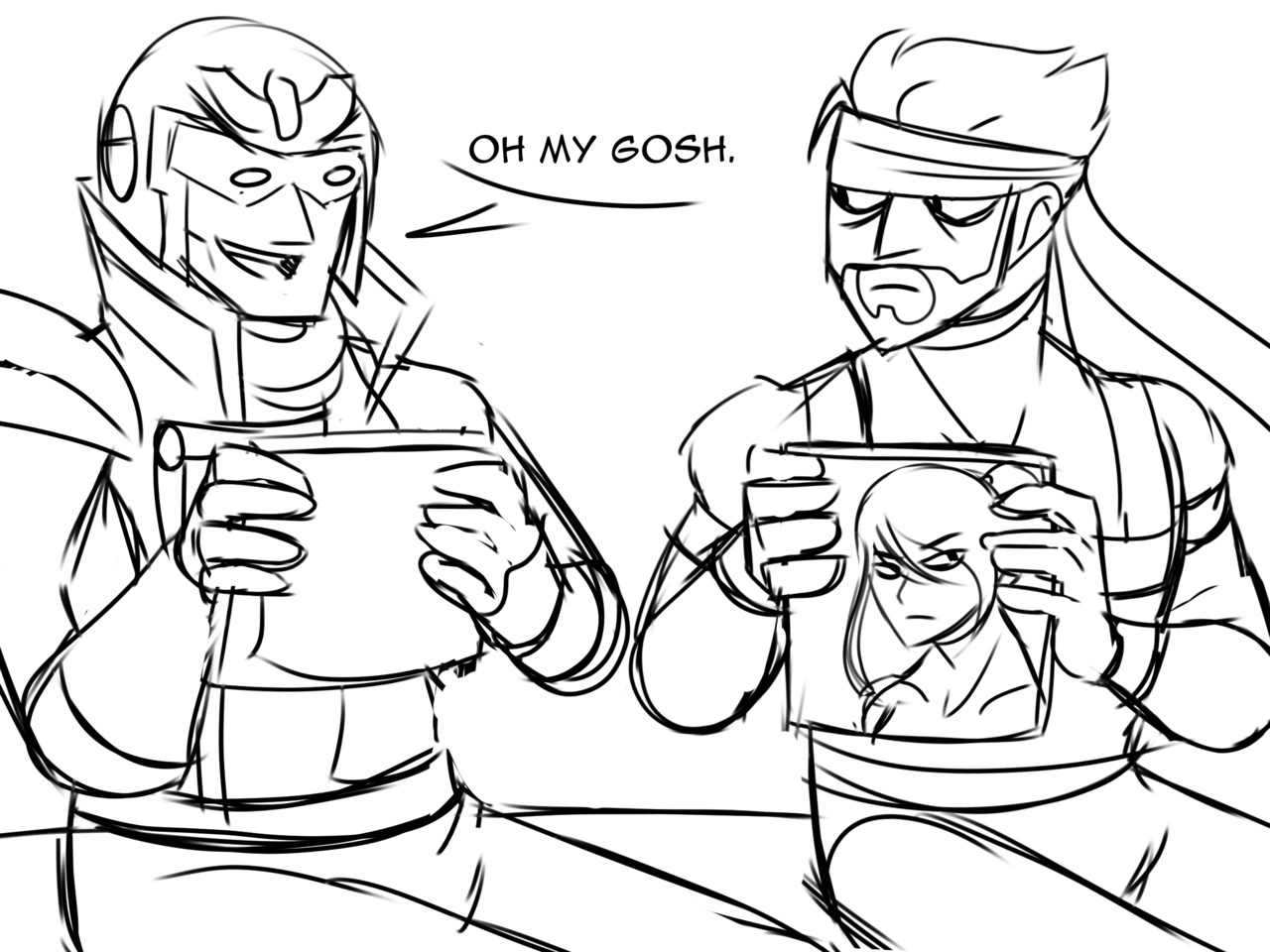 captainfalconsthighs:  I just really wanted this off my “things to draw” list,