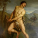 antonio-m:“Milo of Croton”, 1838 by Zatti Carlo Brescello (1819-1899). Italian painter. Palazzo Ducale, Modena, IT. oil on canvas.