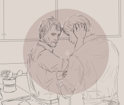 whylet:  Imagine Will, who takes away unruly forelock Hannibal while