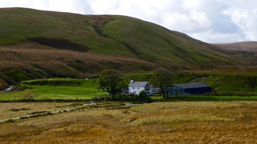 Driving to and from Lewis Pugh Evans’s Memorial Service through the Brecon Beacons and the Ela