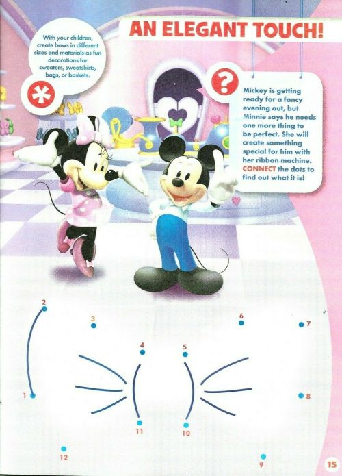 More activities from the disney junior magazine