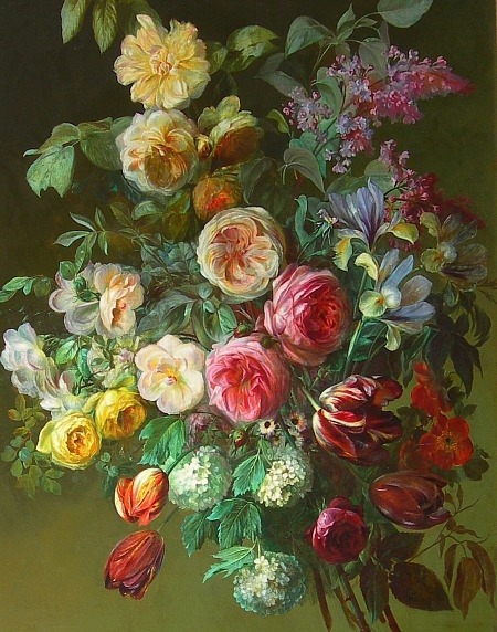 romanovcolors:  Painted Flowers :3  
