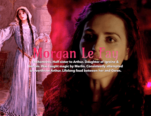 Merlin Vs. Characters In The Mythology.