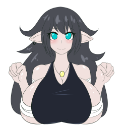 sliceofppai:Bust BE growth commission for http://angiethedemoness.tumblr.com of