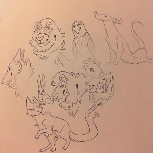cremsie:Some Instagram doodles