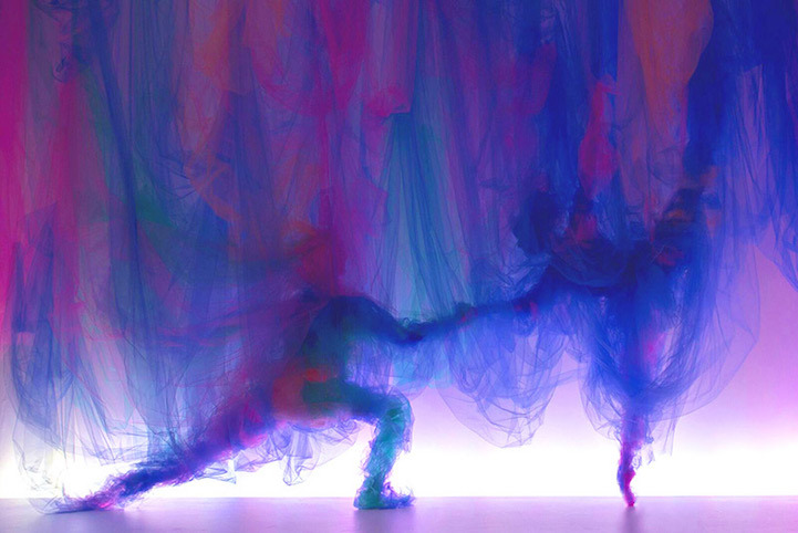mymodernmet:  Elegant Figures and Faces of Dancers Emerge from Intricately Folded