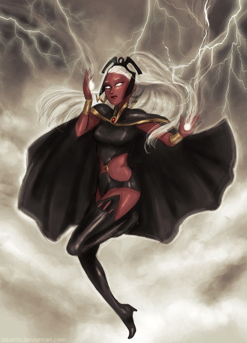 Storm (”Tormenta” in Spanish) is one of my favourite heroines ever, I remember watching 