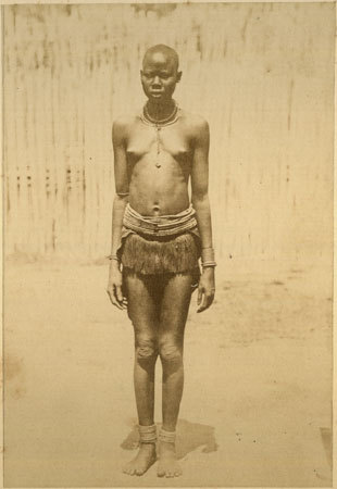 Via Humanoid History:Portraits of the Bari people of Gondokoro in southern Sudan, 1878, photos by Richard Buchta, courtesy of the Pitt Rivers Museum. 