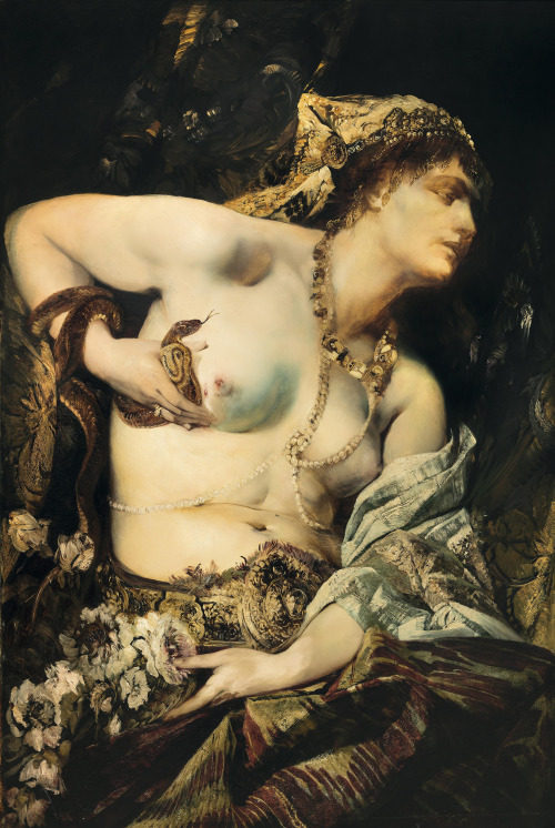 v-ersacrum:Hans Makart, The Death of Cleopatra, 1875 