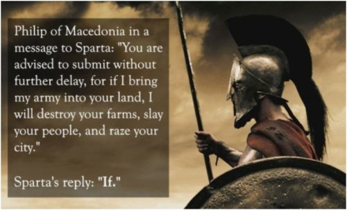 tehjennismightier: iamlucyspet: best-of-memes: Historical Burns these are wonderful.  I love the Sparta/Laconia o