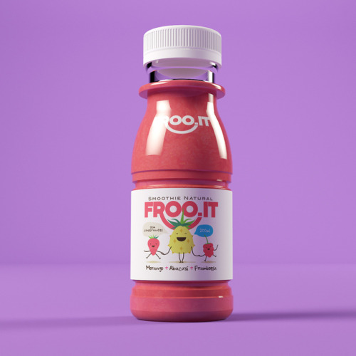 Cutest smoothie brand designed by Sweety Brand Studio