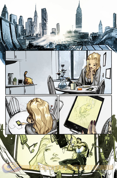 ucarim-moved:  Preview Pages for Captain Marvel #9 by Felipe Andrade 