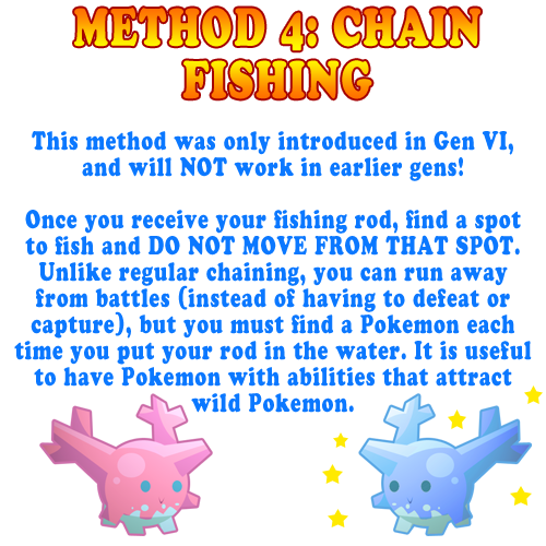 pokemonpalooza:  Since we have been sharing a bunch of shiny stories, and I have noticed so many people have had trouble finding shinies, here is a basic guide to shiny hunting! This guide is VERY basic (really I could write a full guide on each method
