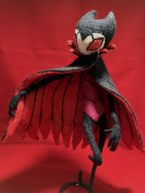 Grimm Is Finished And In His New Home! I Already Kind Of Miss Having Him On My Desk Actually, But I'll
