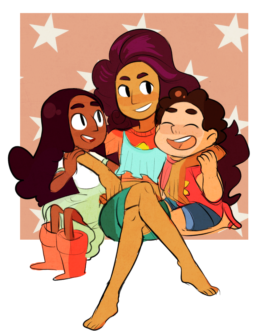 mooseman-draws:  we’re stevonnie!