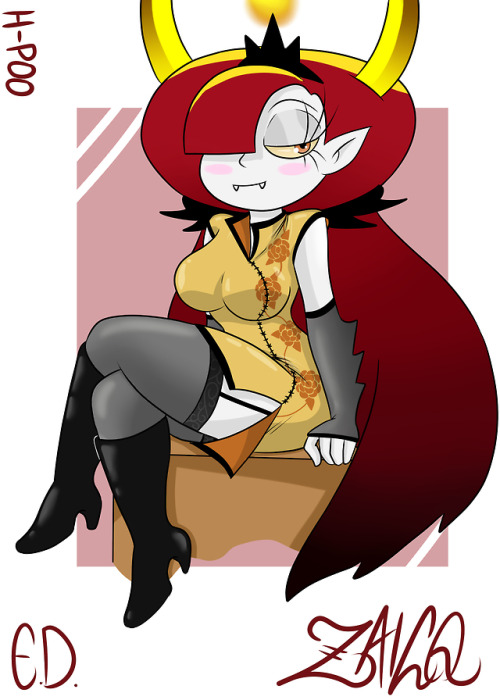 marcoloveshekapoo:  zaicomaster14:  hekapoo 7u7  Nice outfit  Marco had this, and wasted it.