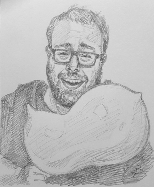 daie-daniel:I drew an image of Jesse from when he tried to inflate boob balloons. It went about as w