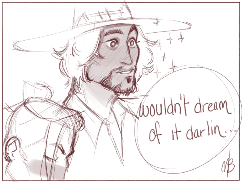 casuallysuplexes: hanzo’s first PDA ( ˘ ³˘) i’ve been listening to a lot