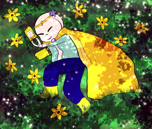 DAY 2: Flowersmy hands are in pain but it was worth it :D here we have daffodils, dandelion seeds an