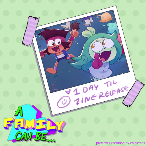 Only 1 day until the release of “A Family Can Be” an OK K.O. Fanzine!Available for downl