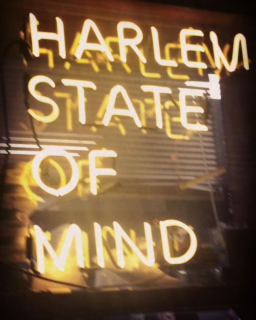 Harlem State of Mind ✊ #latergram #harlem #angelofharlem #nyc #neonsign #typography #september2017