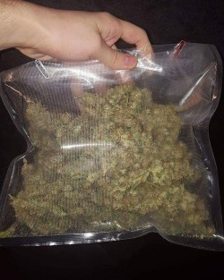 kushtimecollector:  bag of weed