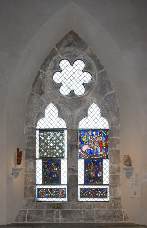 met-cloisters: Lancet Window, 1250–1300, Metropolitan Museum of Art: CloistersThe Cloisters Co