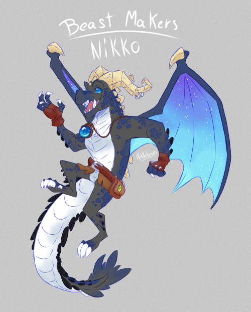 Beast Makers Nikko!Finally finished my Spyro sona!Nikko is a fisher who is frankly really, really te