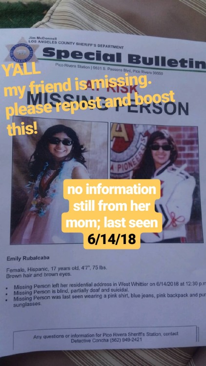 queen-of-possum-springs - storyhorsedork - PLEASE BOOST THISmy friend is MISSING...