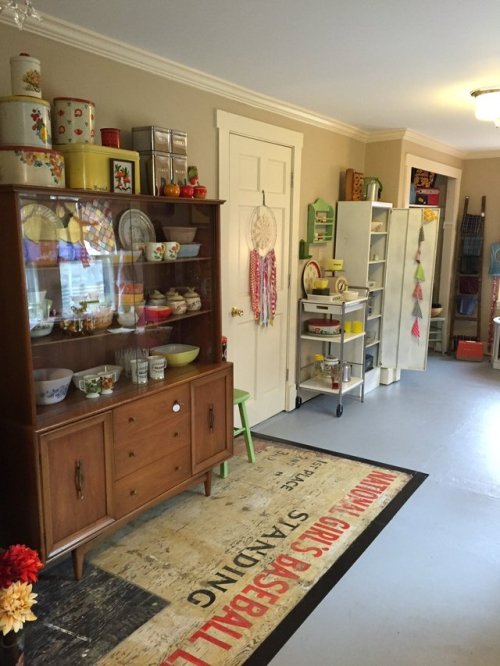 Valerie Jesswein uncovered this sign, used as a subfloor, in a very old house in Mahomet, Illinois b