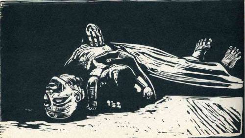 kathe-kollwitz:The Widow II, 1922, Kathe Kollwitz