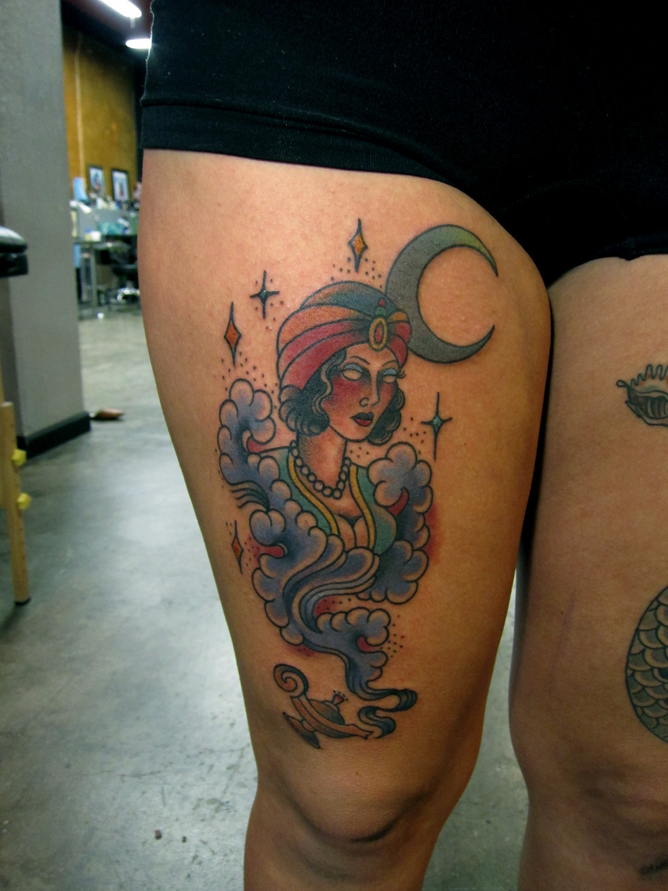 Aladdin Lamp Tattoo  TattManiaTattMania