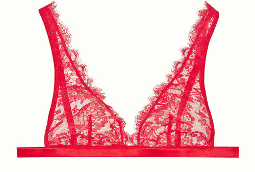 martysimone: I.D. Sarrieri | “La Robe Noir” in red Chantilly lace SS15 Collection