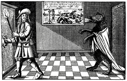 The grisly werewolf of Ansbach (17th century/Germany)Since Halloween is coming up, I am going out of