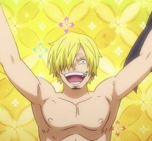 sanjionepiece: More bare-chested sanji, Oda!!! lord have mercy