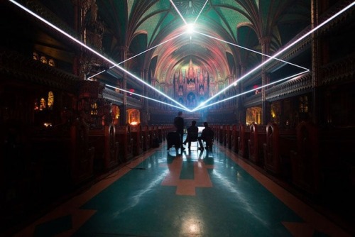 thattallnerdybean: mymodernmet: 19th-Century Gothic Church Is Transformed into an Immersive Wonderla