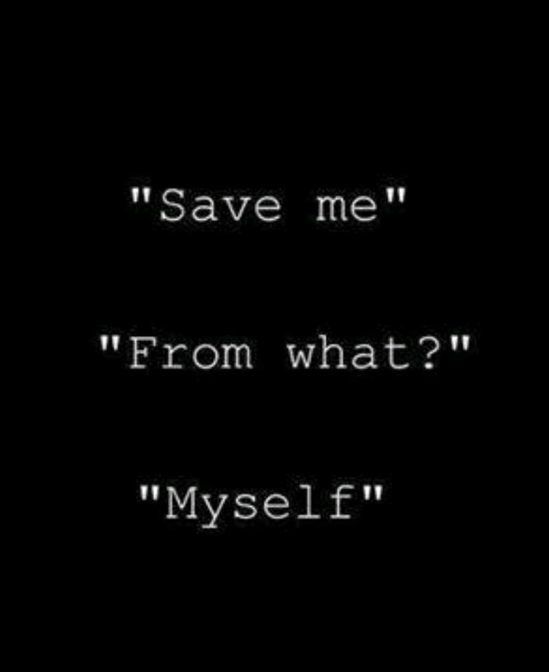 life-breaks-you:  &ldquo;Myself&rdquo; 