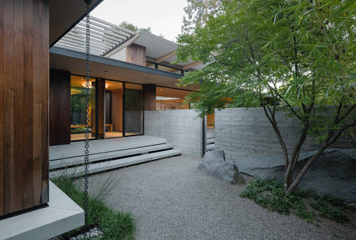 keepingitneutral:The Sanctuary, Palo Alto, California,Feldman Architecture,Landscape: Architect Grou