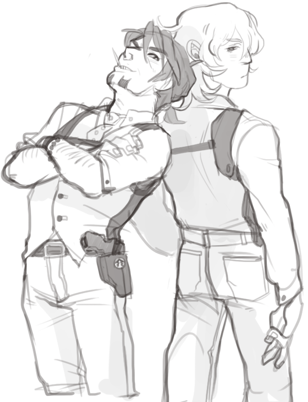 johnnyfeelinfine:  Tiger&amp;Bunny AU in which all the NEXT are actually vigilante coppers （*´▽｀*）