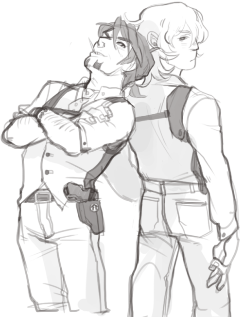 Tiger&Bunny AU in which all the NEXT are actually vigilante coppers （*´▽｀*）