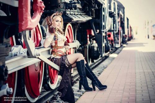 steampunktendencies:    Model: Irina Mayer adult photos